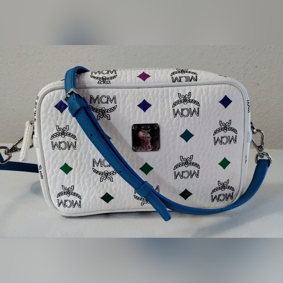 MCM Spektrum Camera Bag With MCM Blue Lagoon Wallet NWOT - Picture 5 of 16